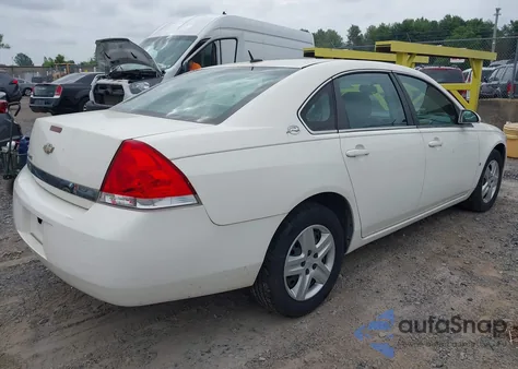 2008 Chevrolet Impala Ls from USA, damaged, VIN 2G1WB58N781308874